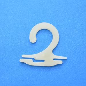 Crochet d'affichage en plastique biodégradable en gros pour chaussettes 8 27x26mm 250g capacité de charge 500 pièces/sac - Product Image 2