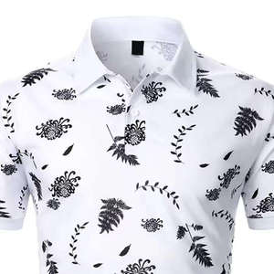 Nouveaux polos classiques pour hommes à séchage rapide, motif uni, toile, manches courtes, streetwear, vente en gros - Product Image 5
