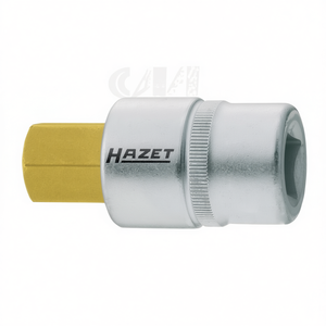 Hazet 1/2'' Screwdriver <b>Socket</b> Hexagonal Short Square with Knurling Product Category <b>Socket</b> - Product Image 2