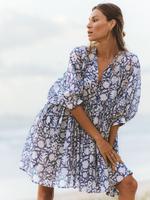 Imprimé Maxi femmes filles robe pur coton indien bloc impression tenue décontractée été soirée robe de soirée en gros longue Midi en vrac