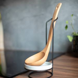 Reposacucharas de Acero Inoxidable para Cocina, Ecológico, Apto para Lavavajillas, Microondas y Horno, para Espátulas, Cucharas y Pinzas - Product Image 3