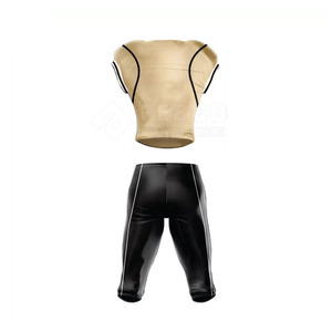 Uniforme de football américain respirant imprimé à manches courtes, fabriqué au Pakistan, meilleur prix 2025, vente chaude, vêtements de sport - Product Image 2
