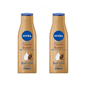 Soin hydratant ultra-riche au beurre de cacao pour la lotion corporelle au beurre de cacao Nivea, soin profond de la peau - Product Image 1