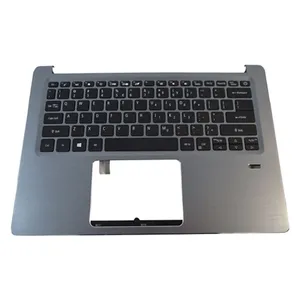 JIAGEER Hot Sale Laptop Palmrest Top Cover Keyboard without Touchpad with backlight for Acer Swift SF314-41 Sliver