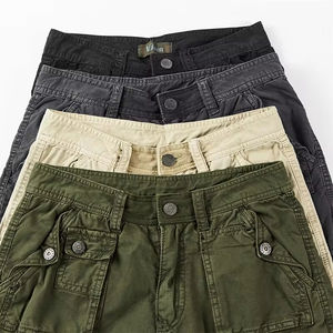 <b>Men</b> Clothing Multiple Pockets Shorts <b>Cargo</b> Short Pants Brand Utility <b>Cargo</b> Heavy Nylon High Quality Tactical Out Door <b>Brown</b> - Product Image 5