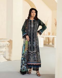 AJM Trade House 5556 Designer ethnique pakistanais femmes Salwar costumes soie formelle et Georgette lourde pour les fêtes - Product Image 5