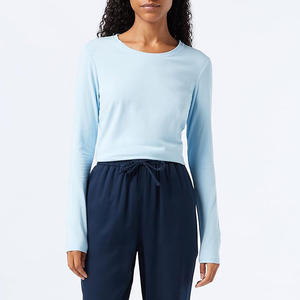 Camisetas de tendencia de último diseño para mujer, precio bajo, calidad premium, transpirable, servicio OEM, camisetas de talla grande de gran venta - Product Image 6