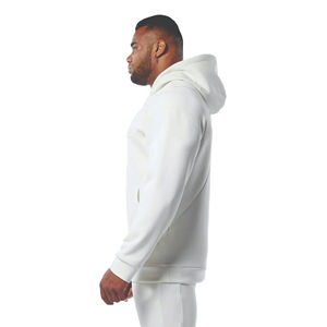 Pull-over à capuche surdimensionné pour hommes 100% coton personnalisé unisexe poids lourd sérigraphie brodée sweats à capuche d'hiver Service OEM - Product Image 3