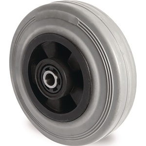 Utility <b>Cart</b> Spare Wheel 200mm 205kg Load Capacity Grey 12mm Axle 59mm Hub-TECWERK - Product Image 1