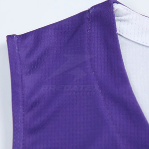 Tenue de basketball sans manches unisexe, personnalisable avec logo, respirante, séchage rapide, 100 % polyester, ensembles pour équipes sur mesure – Meilleures ventes - Product Image 3