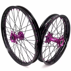 Juego de Ruedas Todoterreno Sur-Ron Light Bee X, Delantera 1.6x19, Trasera 1.85x16, Juego de <span class=keywords><strong>Llantas</strong></span> para Bicicleta Eléctrica de Cross con Neumáticos Enduro - Product Image 4