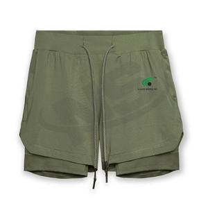 Le Pakistan a fait un nouveau Style hommes maille Shorts taille haute séchage rapide Gym Fitness basket-ball course été Shorts Logo personnalisé 2025 - Product Image 1