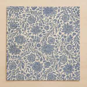 Servilleta de cocina de algodón estampado bloque manual - Product Image 1