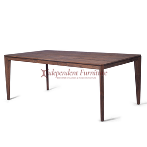 Juegos de comedor al aire libre marrón rústico de madera de teca maciza para Cafetería Restaurante Jardín de playa al aire libre - Product Image 2