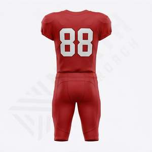 Uniforme de Fútbol Americano Sublimado, Conjunto de Entrenamiento para Club, Uniforme de Fútbol Americano con Nombre de Equipo y Número, Ropa Deportiva de Alto Rendimiento - Product Image 2