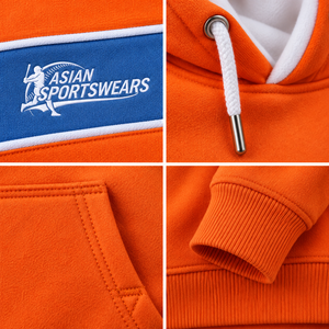 Solid Color Casual Fleece Tops Hoodies Pullover Premium <b>Hoodie</b> Quick Dry Long Sleeves 100% Cotton Winter <b>Men</b> - Product Image 4