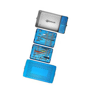 Kits ortopédicos certificados CE 25PCS de instrumentos quirúrgicos Instrumento quirúrgico de alta calidad Cirugía ortopédica básica ortopédica - Product Image 1