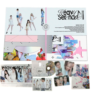 อัลบั้มอีพีชุดที่ 5 ของ NMIXX รุ่น Heavy Serenade [Heavy Ver.] โฟโต้บุ๊ค & ซีดี 2 ชุดโฟโต้การ์ด โปสการ์ด สติ๊กเกอร์ตกแต่ง เคป๊อป ดนตรีเกาหลี - Product Image 3