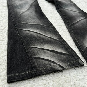 กางเกงยีนส์ผ้ายืดสำหรับผู้ชายออกแบบได้ตามต้องการเสื้อผ้าแนวสตรีทฮิปฮอปสไตล์วินเทจ3D - Product Image 4