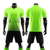2023 Kit de football personnalisé de haute qualité matériau respirant à séchage rapide ensemble complet vêtements de football en gros