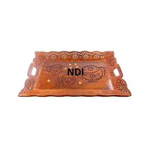 Recious Design Desayuno Bandeja de servidor de alimentos para forma personalizada Vajilla Decoración de mesa Bandeja de servicio - Product Image 4