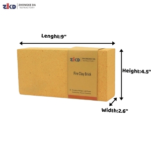 Bata tanah liat api untuk Oven Pizza BBQ dan perapian | Bata tahan suhu tinggi - Product Image 2