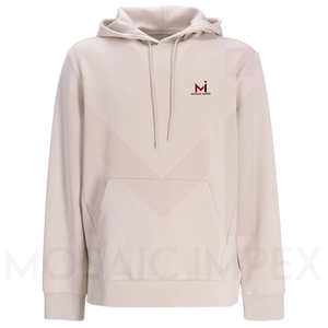 Mosaic Impex High Quality <b>Black</b> Color <b>Men's</b> Oversized <b>Plain</b> Cotton Hoodie Custom Logo Pullover Hoodie and <b>Sweatshirt</b> for <b>Men's</b> - Product Image 4