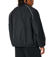 Nouvelle veste coupe-vent streetwear grande taille pour homme, personnalisable avec logo, fermeture éclair, imperméable et respirante, vente en gros