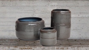 Maceta de flores de cerámica con acabado esmaltado, nuevo diseño, decoración de jardín para el hogar, producto artesanal de estilo Simple personalizable - Product Image 2