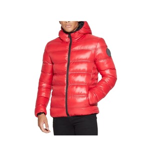 OEM diseño personalizado de alta calidad de los hombres de invierno abajo abrigos caliente espesar burbuja acolchado chaqueta acolchada con cuello alto - Product Image 5