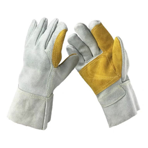 ถุงมืออุตสาหกรรมสำหรับงานเชื่อมเชื่อมเชื่อมหนังวัวป้องกันการตัดแยกชิ้นส่วน - Product Image 5