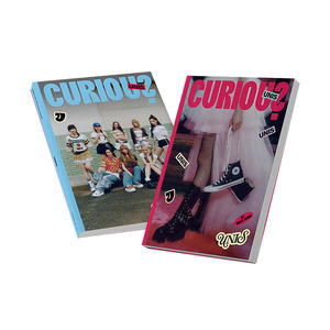 อัลบั้ม UNIS K-Pop ซิงเกิลแรก CURIOUS โฟโต้บุ๊ค 84 หน้า สติกเกอร์ไอดอลเกาหลีดัง รุ่น Glow-Z/New-Z พร้อมซีดี ของขวัญยอดนิยมสำหรับผู้ใหญ่ - Product Image 1