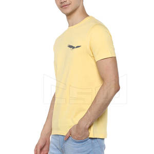 เสื้อยืดแขนสั้นสำหรับผู้ชายเสื้อยืดคอกลมสีทึบสำหรับ2025 - Product Image 2