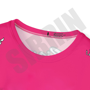 T-shirt de pickleball en tricot sublimé personnalisé de haute qualité Sibrin, unisexe, manches courtes, col rond, sport personnalisé - Product Image 6