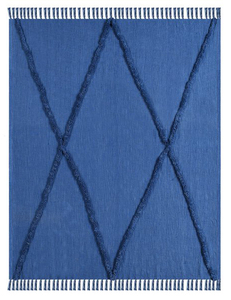 Manta de Jacquard de Algodón Bordada Estilo Boho de Última Moda con Flecos Largos, Directo de Fábrica - Product Image 4