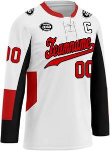 Jersey de Hockey Personalizado Premium |   Ropa de Equipo de Hockey sobre Hielo |   Ropa Deportiva Sublimada OEM, Uniforme de Equipo Personalizado Sublimado - Product Image 3