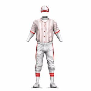 Nuevo Stock: Conjuntos de Uniformes de Béisbol para Hombre, Transpirables, de Secado Rápido, 100% Poliéster, Alta Calidad, Personalizables para Venta en Línea - Product Image 2
