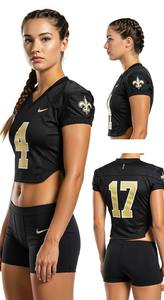 El mejor uniforme de fútbol americano transpirable impreso personalizado con logotipo personalizado y diseño cosido para la práctica - Product Image 3