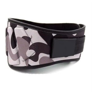 เข็มขัดยกน้ำหนักสำหรับทุกเพศ, เข็มขัดพยุงหลังนีโอพรีนปรับได้กันลื่น - Product Image 4