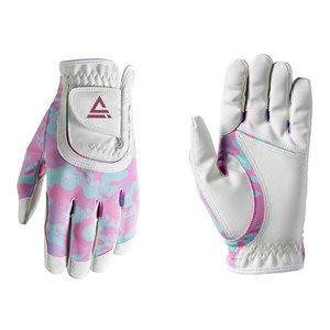 Gants de golf en cuir véritable de haute qualité au design unique, best-seller, légers, antidérapants, avec sangle de poignet réglable - Product Image 1