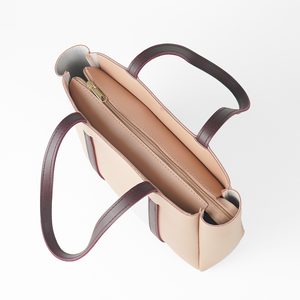 Handmade <b>Woven</b> Original Genuine <b>Leather</b> Tote <b>Bag</b> for Women Custom Color Premium Quality 100% <b>Leather</b> Water Resistant Zipper - Product Image 3