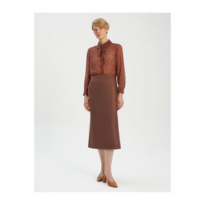 Women's <b>Maxi</b> Length Viscose Blend <b>Skirt</b> - Product Image 3