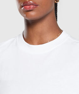 Hot Selling 100% Cotton O-Neck Training & Gym Wear Tee <b>Shirt</b> For <b>Women</b> Breathable Feel Casual Wear Blank Hip Hop <b>T</b>-<b>Shirt</b> - Product Image 4