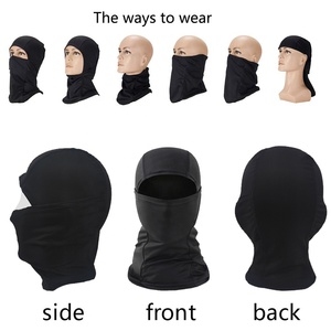 Masque de ski camouflage en polyester, design cool, multicolore, balaclava pour moto, livraison DDP en gros - Product Image 4