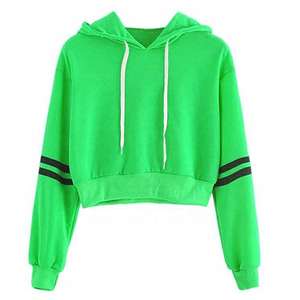 Sudaderas con Capucha para Mujer, Logotipo Personalizado, Estilo Corto y Moderno, Sudadera con Capucha de Alta Calidad para Mujer, Sudadera con Cierre para Mujer Disponible - Product Image 6