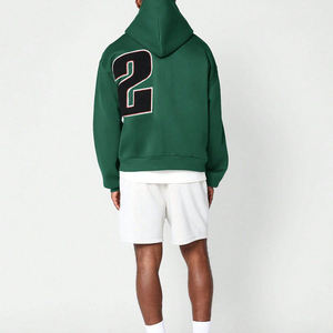 Hot Selling Men Chenille Embroidery Hoodies Casual Wear New <b>Design</b> Adults Sizes Breathable Men Chenille Embroidery hoodies - Product Image 3