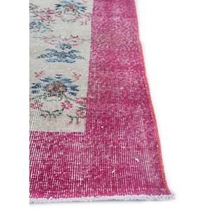 Tapis en laine noué à la main de grande taille, style vintage, Pae-2821, motif floral rouge-orange, pour la maison, le salon, le couloir, pour adolescents - Rectangulaire - Product Image 4