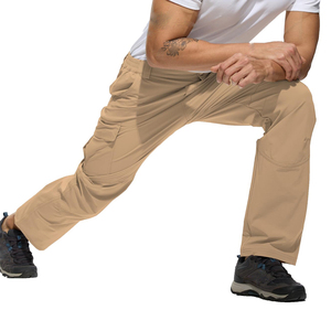 Pantalon softshell pour hommes de haute qualité pantalon coupe-vent imperméable logo personnalisé randonnée en plein air trekking ski camping pantalon - Product Image 5