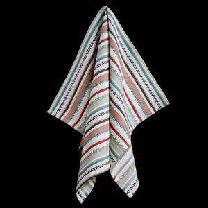 ผ้าเช็ดมือและผ้าเช็ดครัวลายทางย้อมเส้นด้าย ซึมซับดีเยี่ยม ผลิตจากผ้าฝ้าย 100%  สามารถปรับแต่งลวดลายได้ นุ่มสำหรับทำความสะอาดครัว - Product Image 1