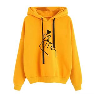 Sudadera con capucha de lana de punto para mujer de moda de Color sólido de manga larga suéter con capucha Chaqueta de punto para mujer primavera otoño - Product Image 2